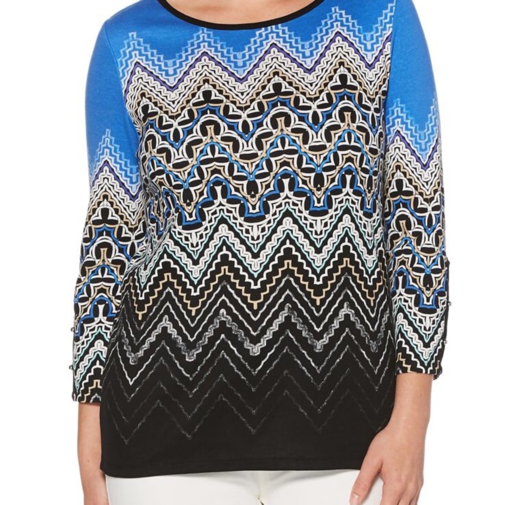 Rafaella blue Blouse 👕